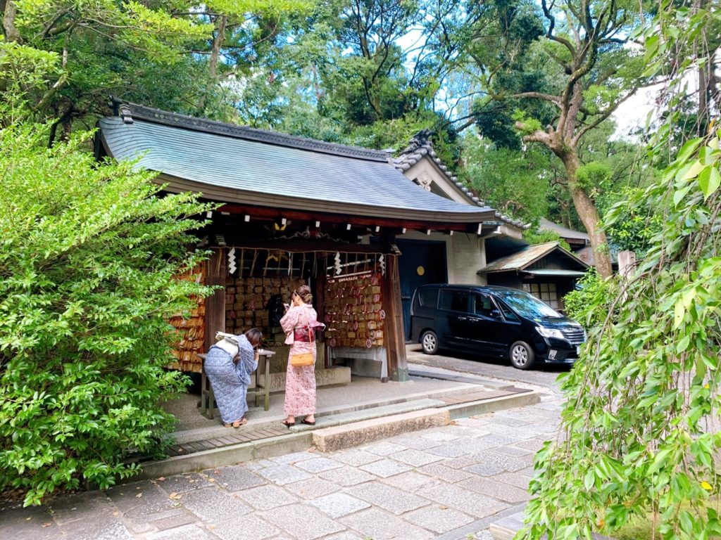 岡崎神社　手水舎